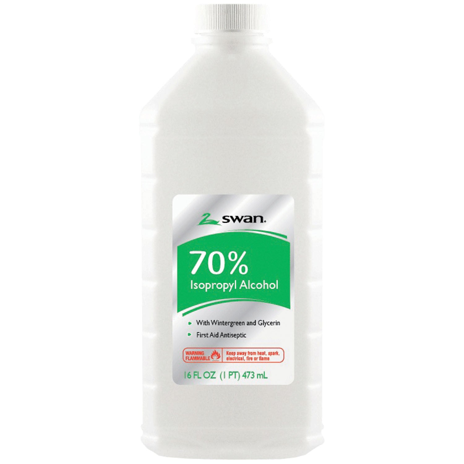 Wintergreen Isopropyl Rubbing Alcohol, 70% IPA, 16 oz, 12/cs (132 cs/plt) (84543) (US Only) (Item is considered HAZMAT and cannot ship via Air or to AK, GU, HI, MP, PR, VI)