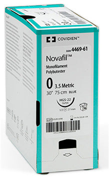 Suture, Taper Point, Size 1, Blue, 5x18", Needle GS-25, _ Circle, 1 dz/bx (Continental US Only)