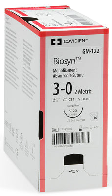 Suture, Taper Point, Size 3-0, Undyed, 30", Needle GS-21, _ Circle, 3 dz/bx (Continental US Only)