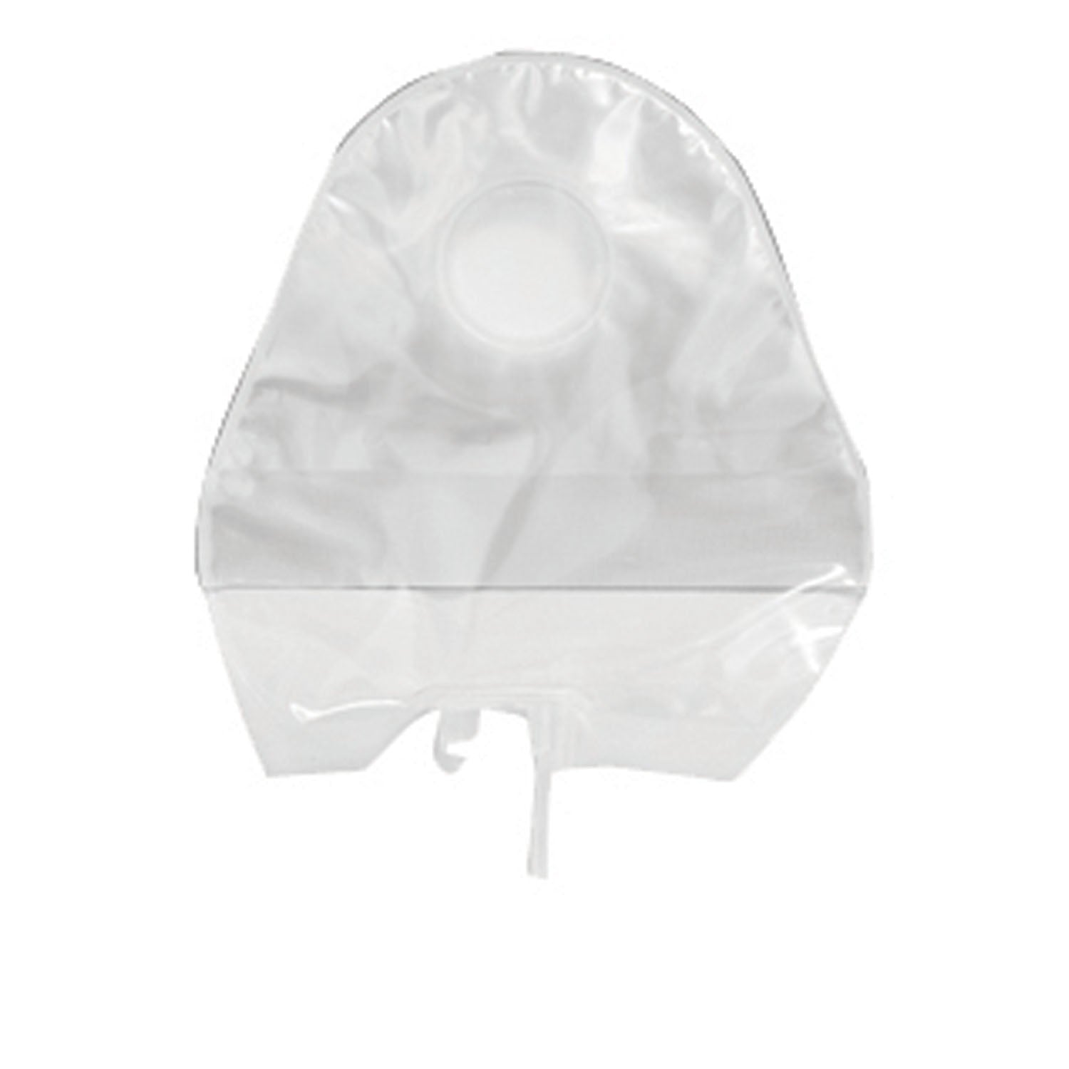 Urostomy Pouch, 2-Piece, 5", 1-Sided Comfort Panel, Fold Up Tap, Transparent, 1 1/4" Flange, 10/bx