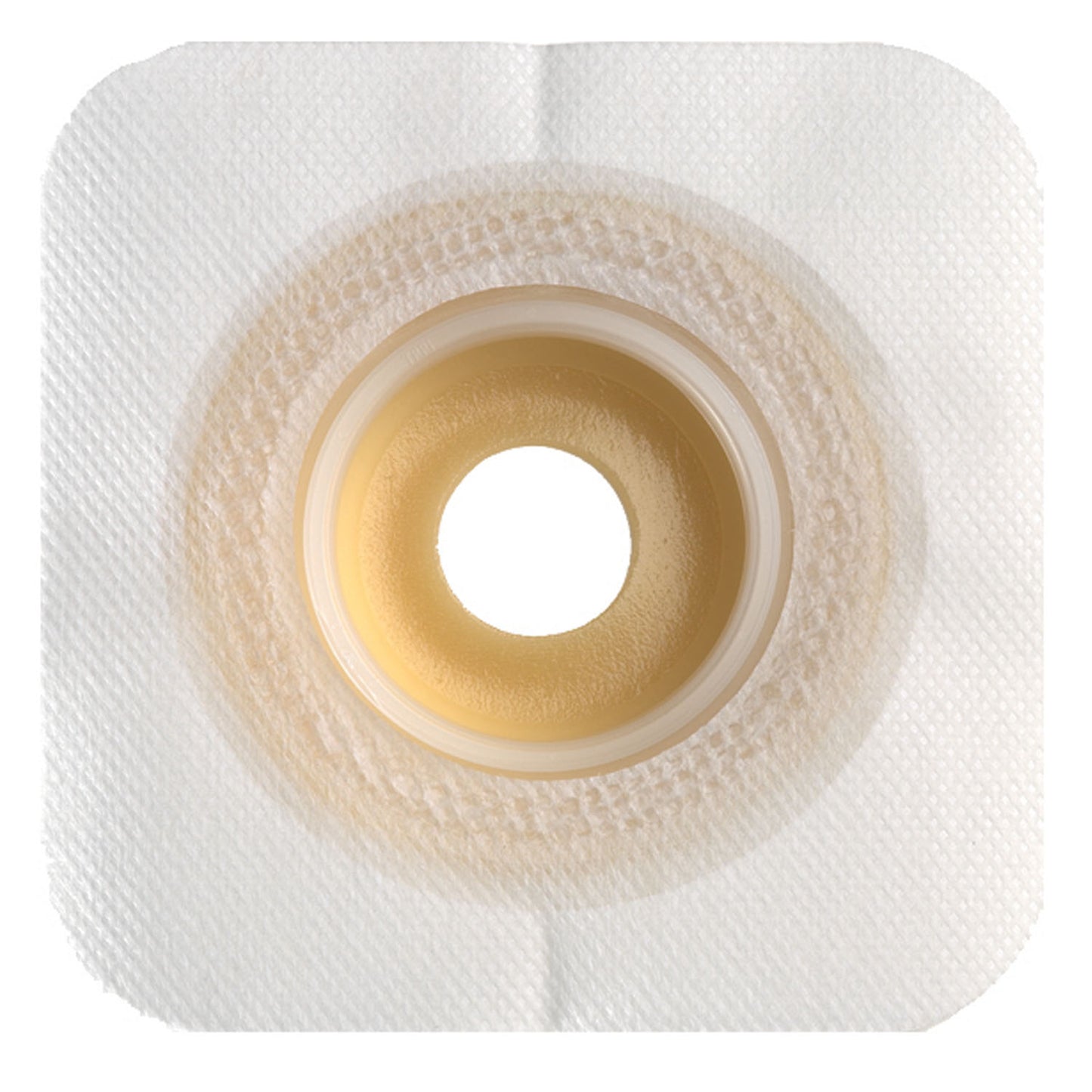 Skin Barrier, Durahesive, with Mold-to-Fit Opening and Acrylic Tape Collar, White, 2 1/4" Flange, 1 1/4" - 1 3/4" Stoma Opening, 10/bx (Continental US Only)