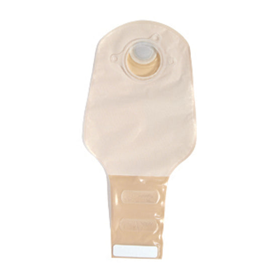 DISC-Drainable Pouch, 2-Piece, 12", 2-Sided Comfort Panel, InvisiClose Tail Closure, Filter, Opaque, 1 1/2" Flange, 20/bx (Continental US Only) (To Be DISCONTINUED)