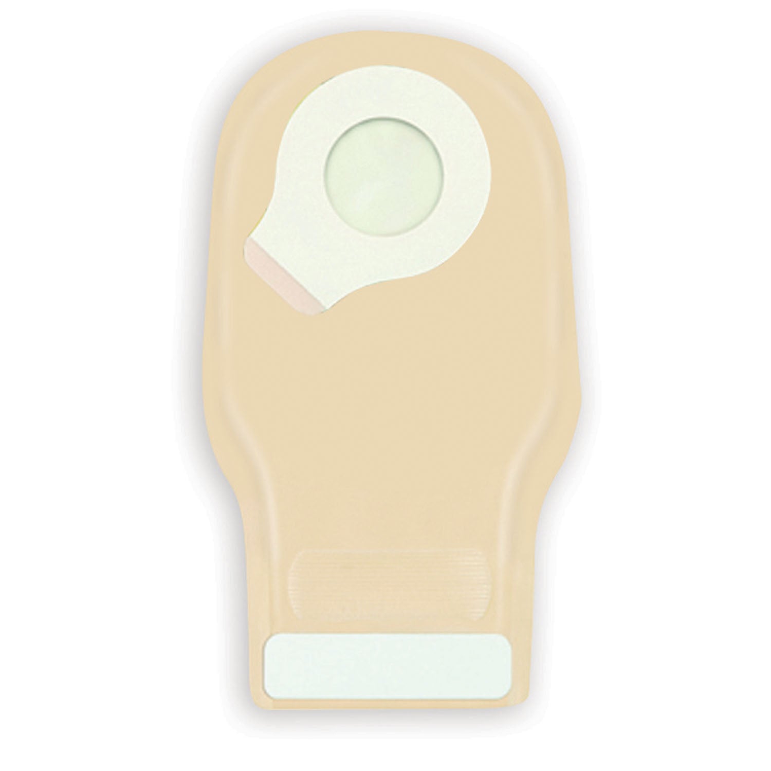 Adhesive Coupling, X-Small, 6" Pouch with 1-Sided Comfort Panel, InvisiClose Clipless Tail Closure System, Transparent, 0" - 9/10" Stoma Opening, 10/bx (Continental US Only)
