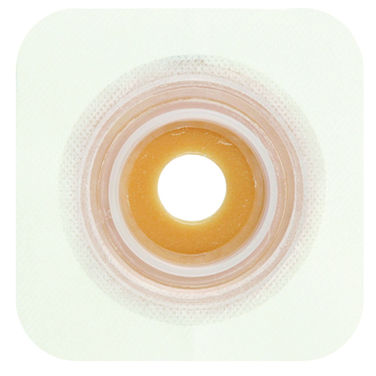 Skin Barrier, Stomahesive, with Mold-to-Fit Opening and Acrylic Tape Collar, White, 1 3/4" Flange, 1/2" - 7/8" Stoma Opening, 10/bx (Continental US Only)