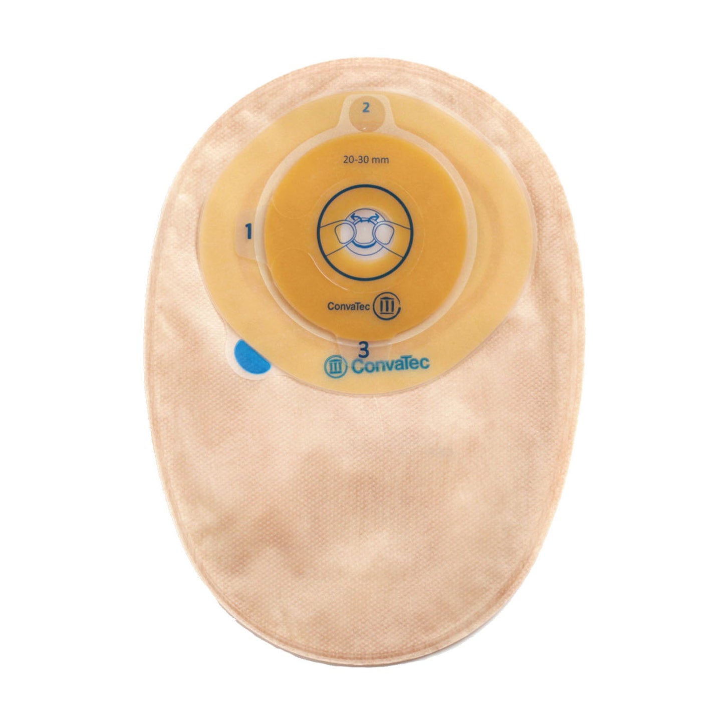 Moldable Closed-End Pouch, 1-Piece, Modified Stomahesive Skin Barrier, Filter, Opaque, 13/16" x 1 3/16" Stoma, 30/bx (Continental US Only)