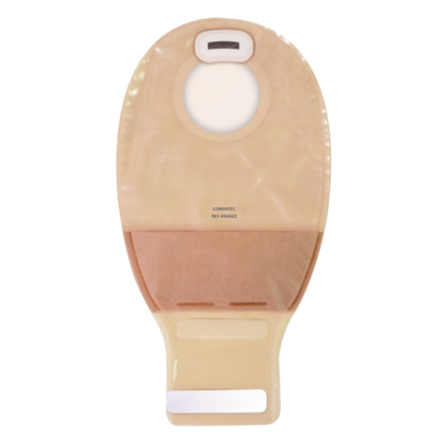 Closed-End Pouch, 12", 1-Sided Comfort Panel, Tail Closure, Filter, Transparent, 2 3/4" Flange, 10/bx (Continental US Only)