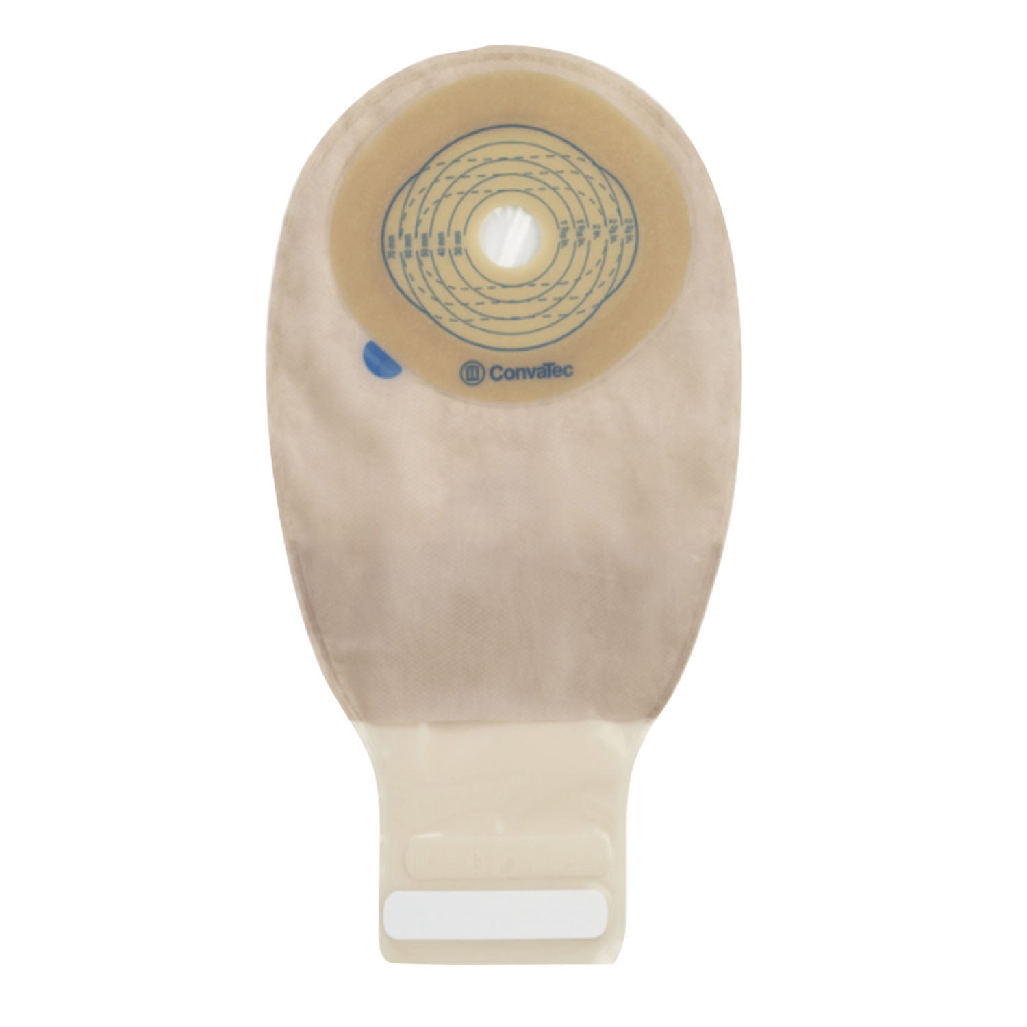 Drainable Pouch, 12", 1-Sided Comfort Panel, Cut-to-Fit Modified Stomahesive Skin Barrier, InvisiClose Tail Closure, Filter, Transparent, 13/16" - 2 3/4" Stoma, 10/bx (27 cs/plt) (Continental US Only)