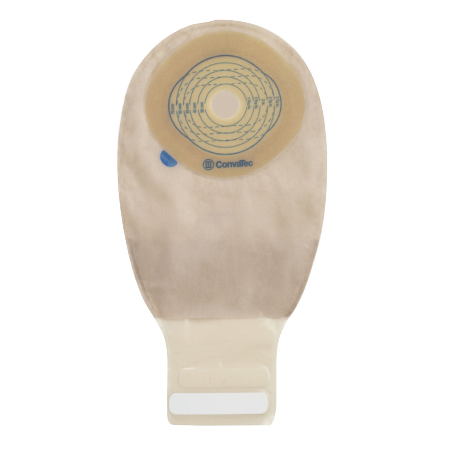 Drainable Pouch, 12", 2-Sided Comfort Panel, Cut-to-Fit Modified Stomahesive Skin Barrier, InvisiClose Tail Closure, Filter, Tan, 13/16" - 2 3/4" Stoma, 10/bx (Continental US Only)