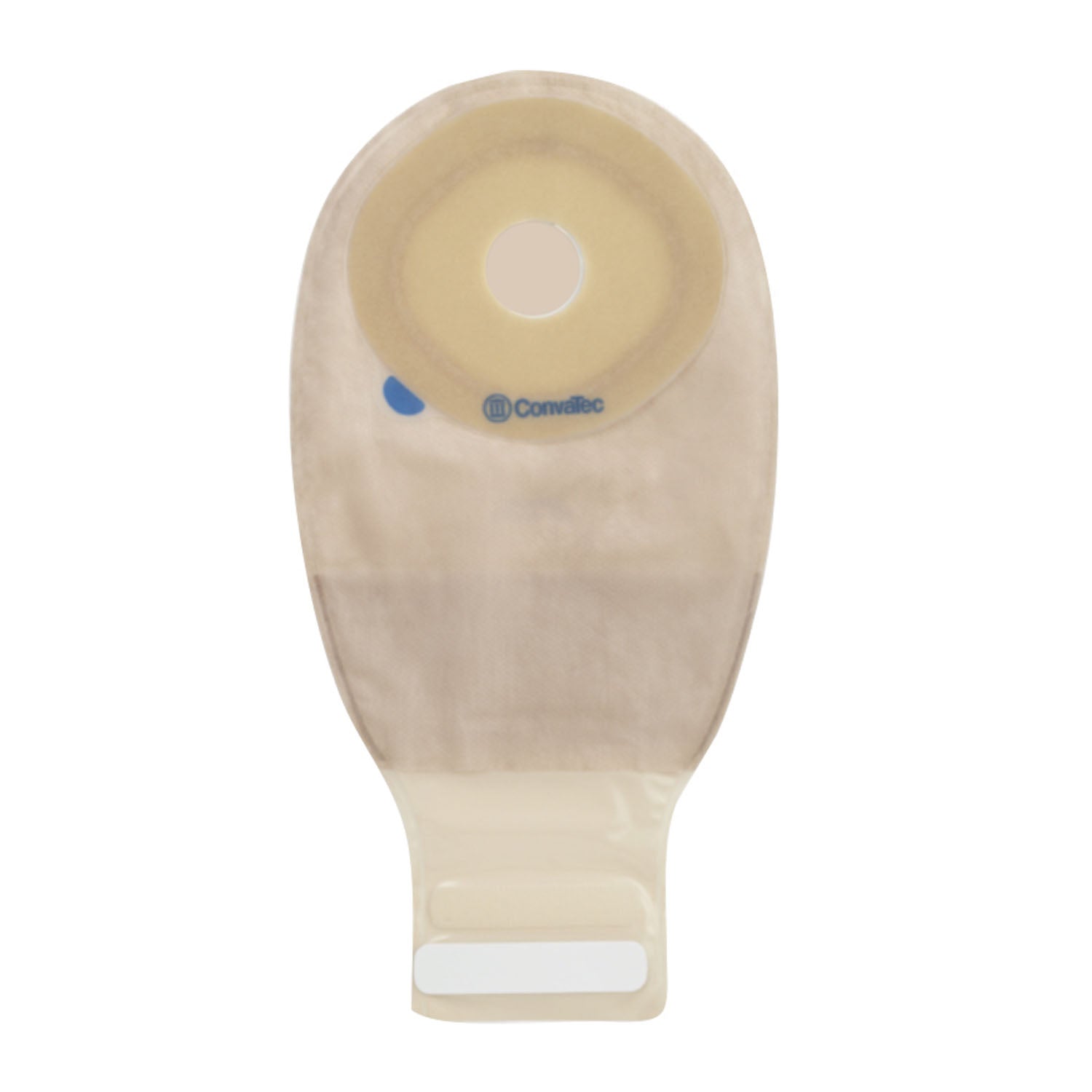 Drainable Pouch, 12", 2-Sided Comfort Panel, Pre-Cut Modified Stomahesive Skin Barrier, InvisiClose Tail Closure, Filter, Tan, 1" Stoma, 10/bx (Continental US Only)