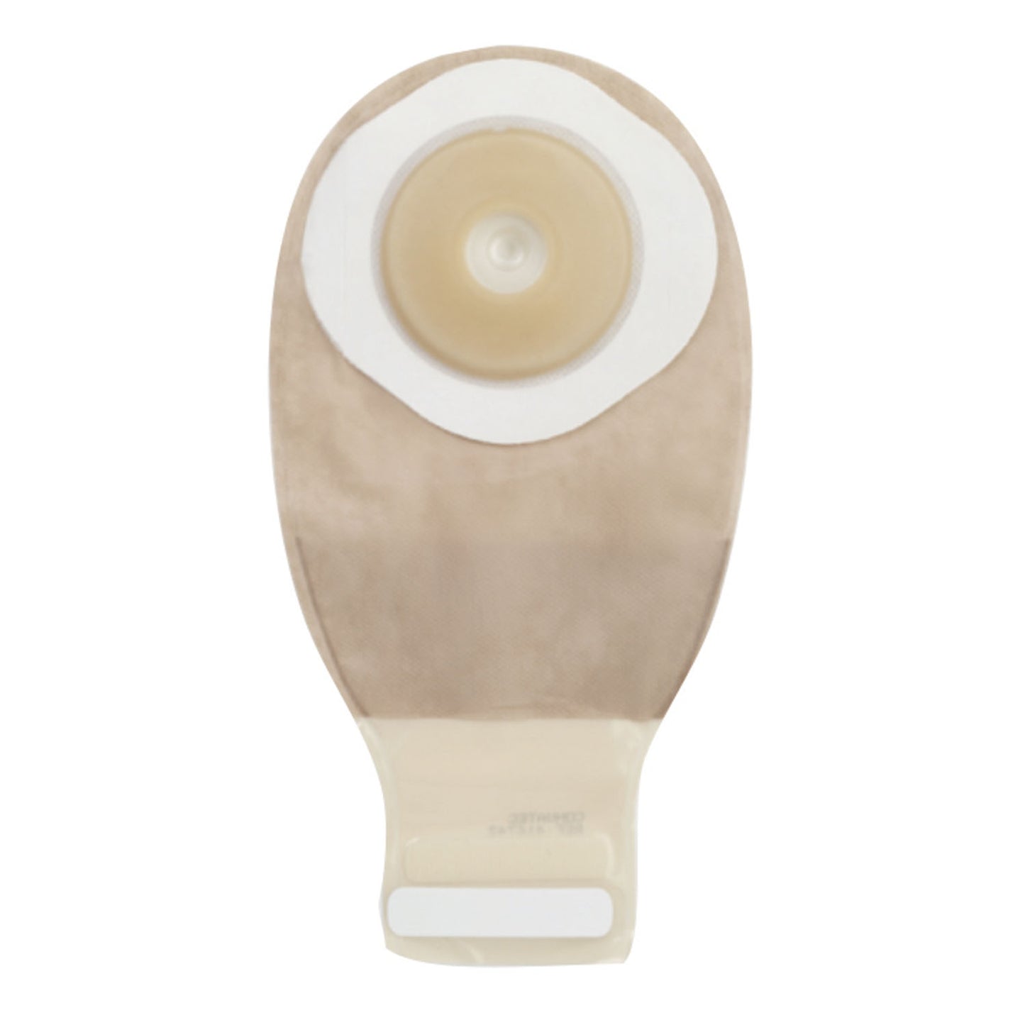 Drainable Pouch, 12", 1-Sided Comfort Panel, Pre-Cut Convex Durahesive Skin Barrier, InvisiClose Tail Closure, Filter, Transparent, 3/4" Stoma, 10/bx (Continental US Only)