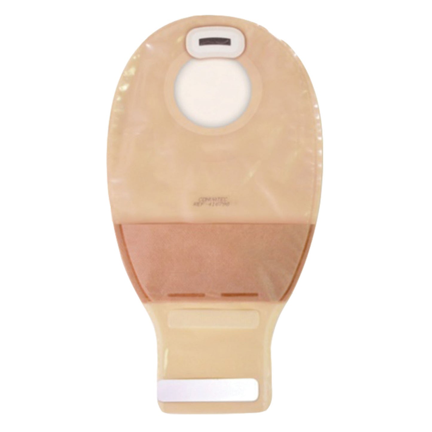 Drainable Pouch, 12", 1-Sided Comfort Panel, InvisiClose Tail Closure, Filter, Transparent, Small, 10/bx (Continental US Only)