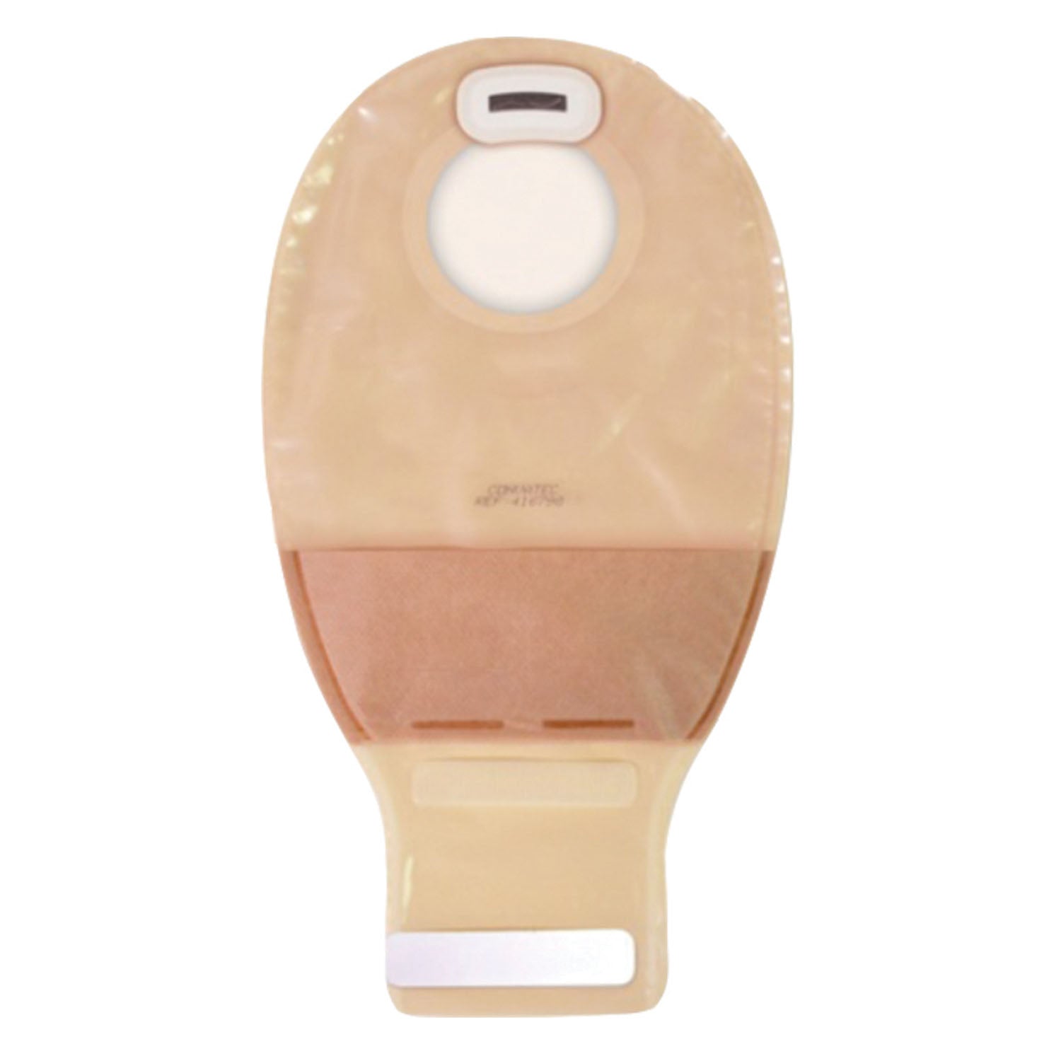 Drainable Pouch, 12", 1-Sided Comfort Panel, InvisiClose Tail Closure, Filter, Transparent, Small, 10/bx (Continental US Only)