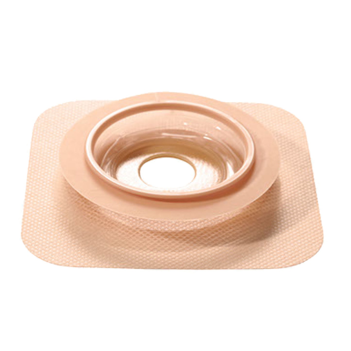 Stomahesive Skin Barrier with Mold-to-Fit Opening, Hydrocolloid Tape Collar, 2 1/4" Accordion Flange, 1/2" - 7/8" Stoma Opening, Tan, 10/bx (Continental US Only)