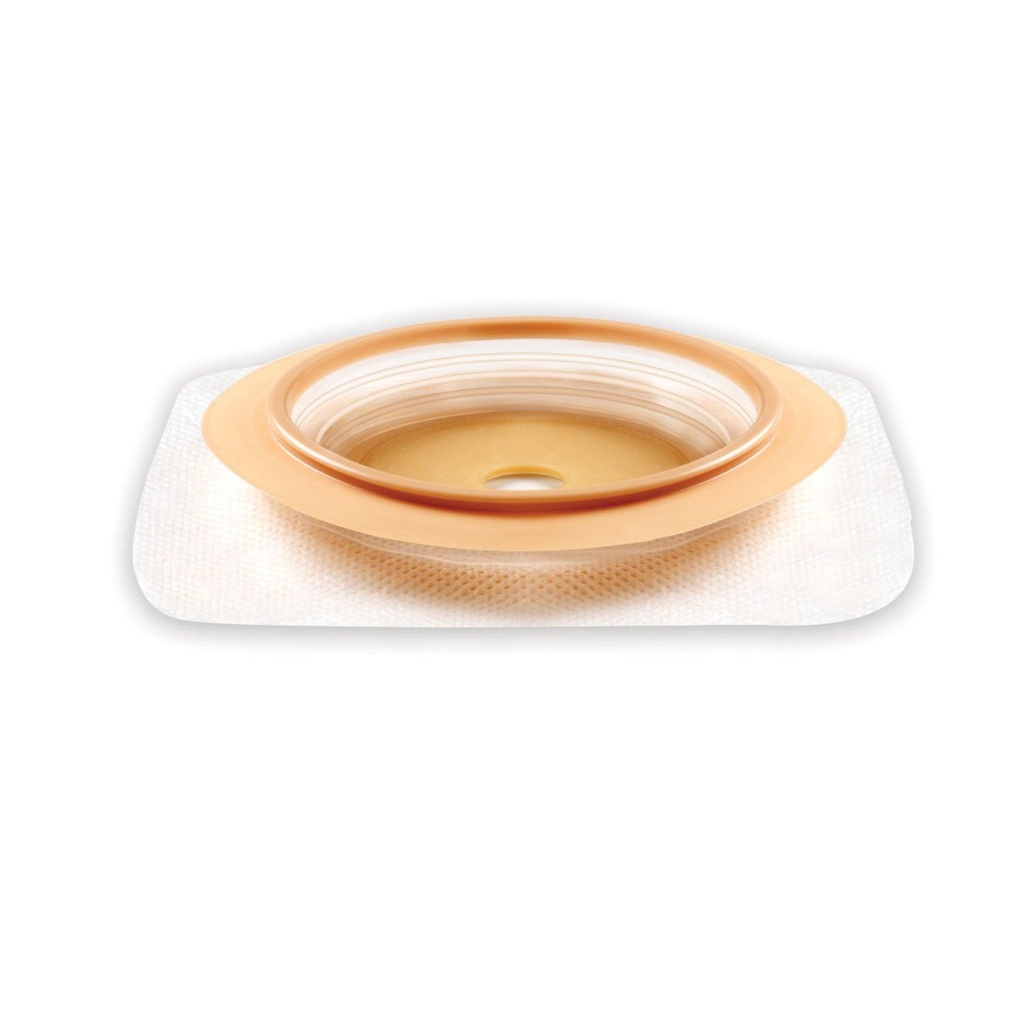 Durahesive Skin Barrier with Acrylic Collar, 1 3/4" Flange, Tan, 1/2" - 13/16" Stoma Opening, 10/bx (Continental US Only)