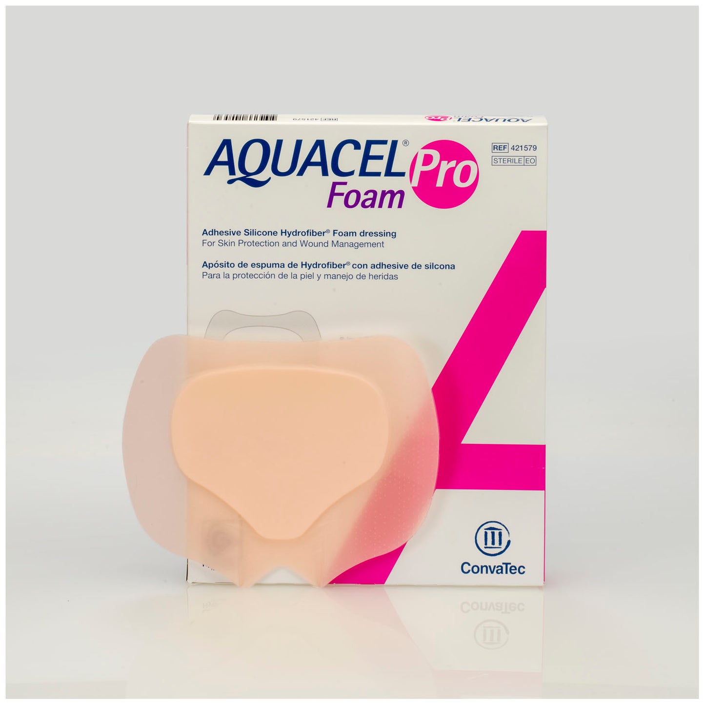 Foam Pro Dressing, Adhesive, Sacral, 5" x 6 3/4", 5/bx (Continental US Only)