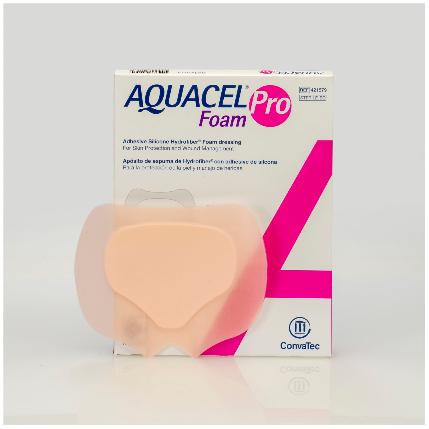 Foam Pro Dressing, Adhesive, Sacral, 5" x 6 3/4", 5/bx (Continental US Only)