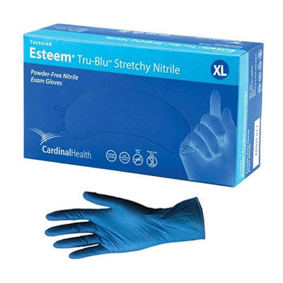 Glove, Nitrile Exam, Stretch, Powder-Free (PF), X-Large, 150/bx, 10 bx/cs (Continental US Only)