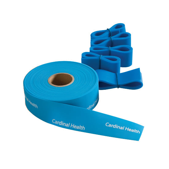 Polyisoprene Tourniquet, Blue, Textured, 1" x 18", 250/pk, 4 pk/cs  (Continental US Only)