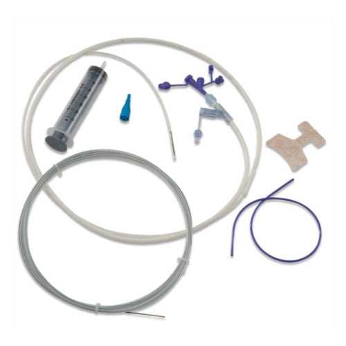 Feeding and Gastric Decompression Tube, 16FR Overall, 9FR Jejunal Tube, Overall Length 67", 2/cs