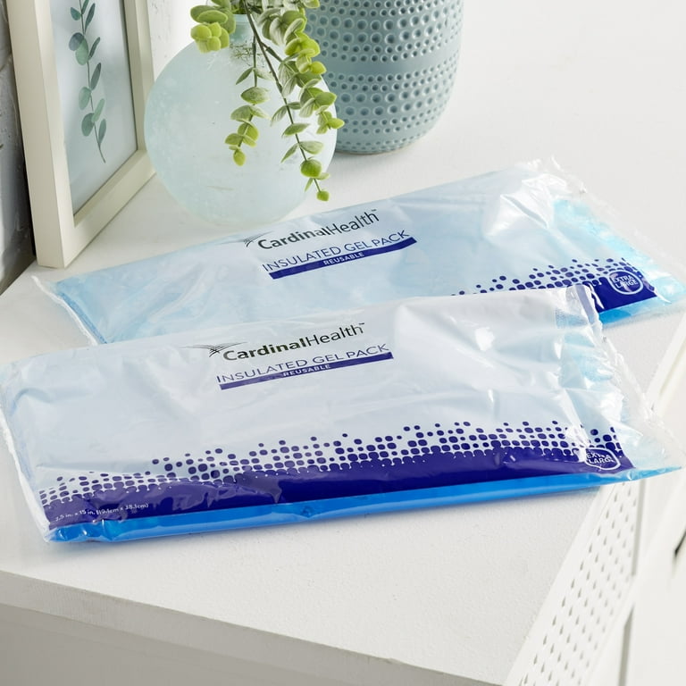 Hot/Cold Gel Pack, Insulated, X-Large, 7.5" x 15", Reusable, 6/cs (Continental US Only)