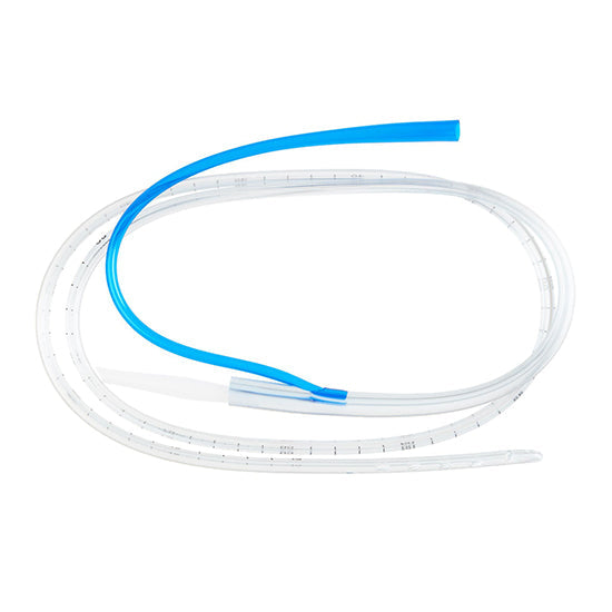 Salem Sump PVC Tubes with ENFit Connection, 12 FR, 48" Length, 50/cs (Continental US Only)