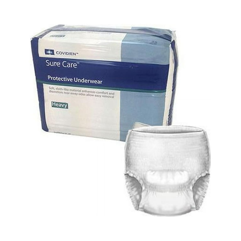Protective Underwear Plus, XLarge (48"-66"), Heavy Absorbency, 100/cs (Continental US Only)