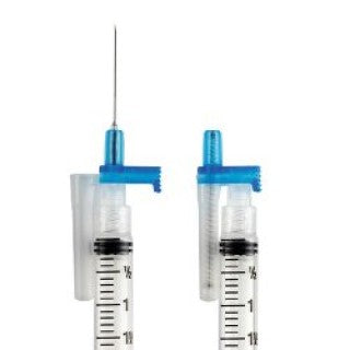 Safety Retractable Needle, 25G x 1", fits up to 10ml, 50/bx, 8 bx/cs (Item is on Manufacturer backorder with an expected release date of 11/1/23)
