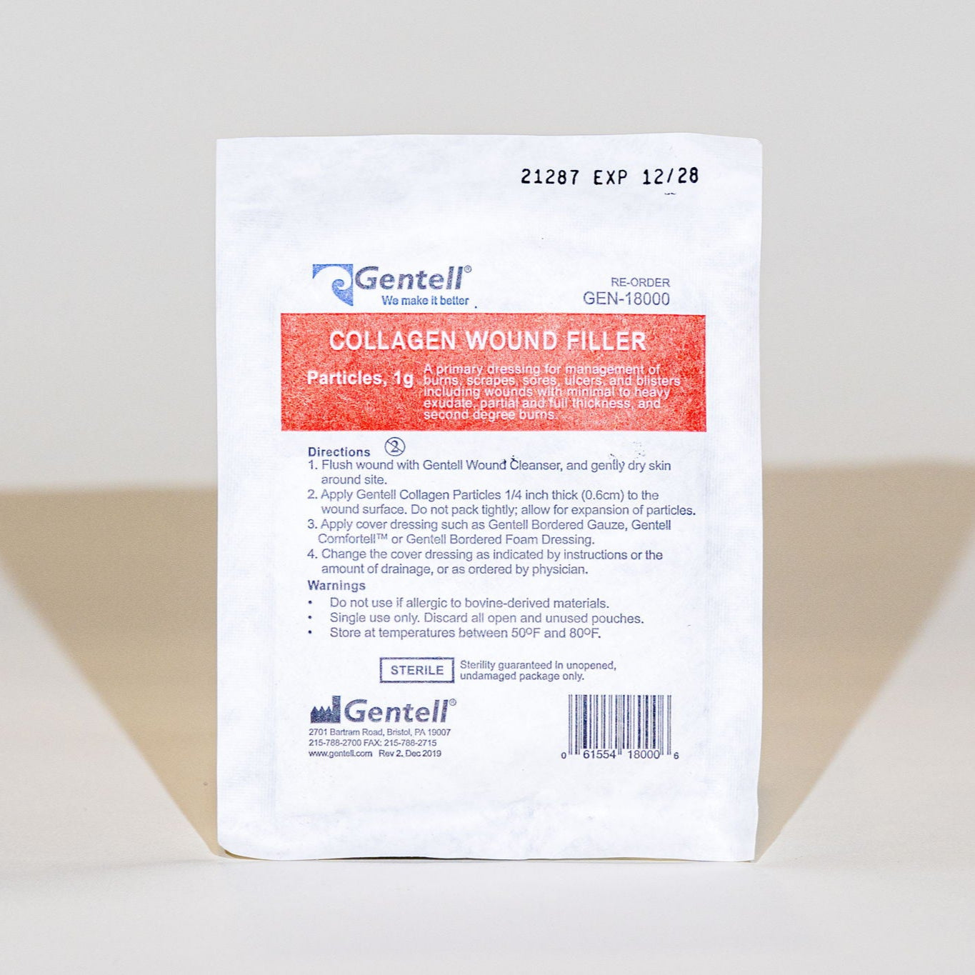 Collagen Particles, 1g, 50/cs