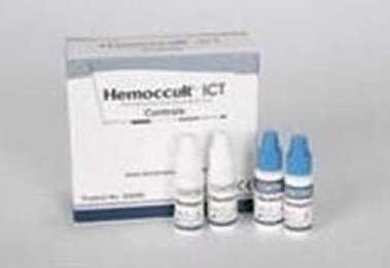 Hemoccult ICT Control Kit, Contains: Product Instructions, 2 Bottles Negative & Positive Controls (Minimum Expiry Lead is 90 days) (Ships on ice) (US & Canada Only) 