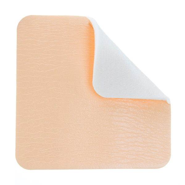 Wound Dressing with Soft Silicone Adhesive, 8" x 8", No Border, 5/bx (Products cannot be sold on Amazon.com or any other 3rd party site) (US Only)