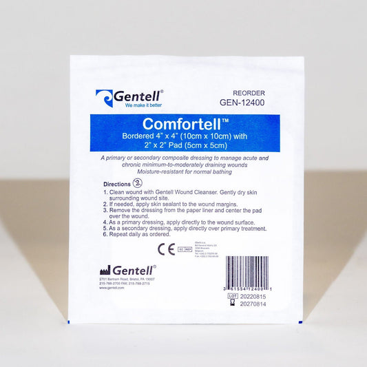 Comfortell, Water Resistant, 4" x 4", 50/cs