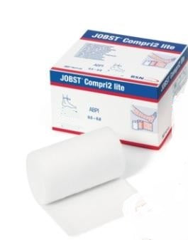 Compression Bandage, 2 Layers, Lite, 9 3/4" to 12 1/2", 20 to 30mmHg, No Closure, Tan, Non-Sterile, 1/kt (Continental US Only)