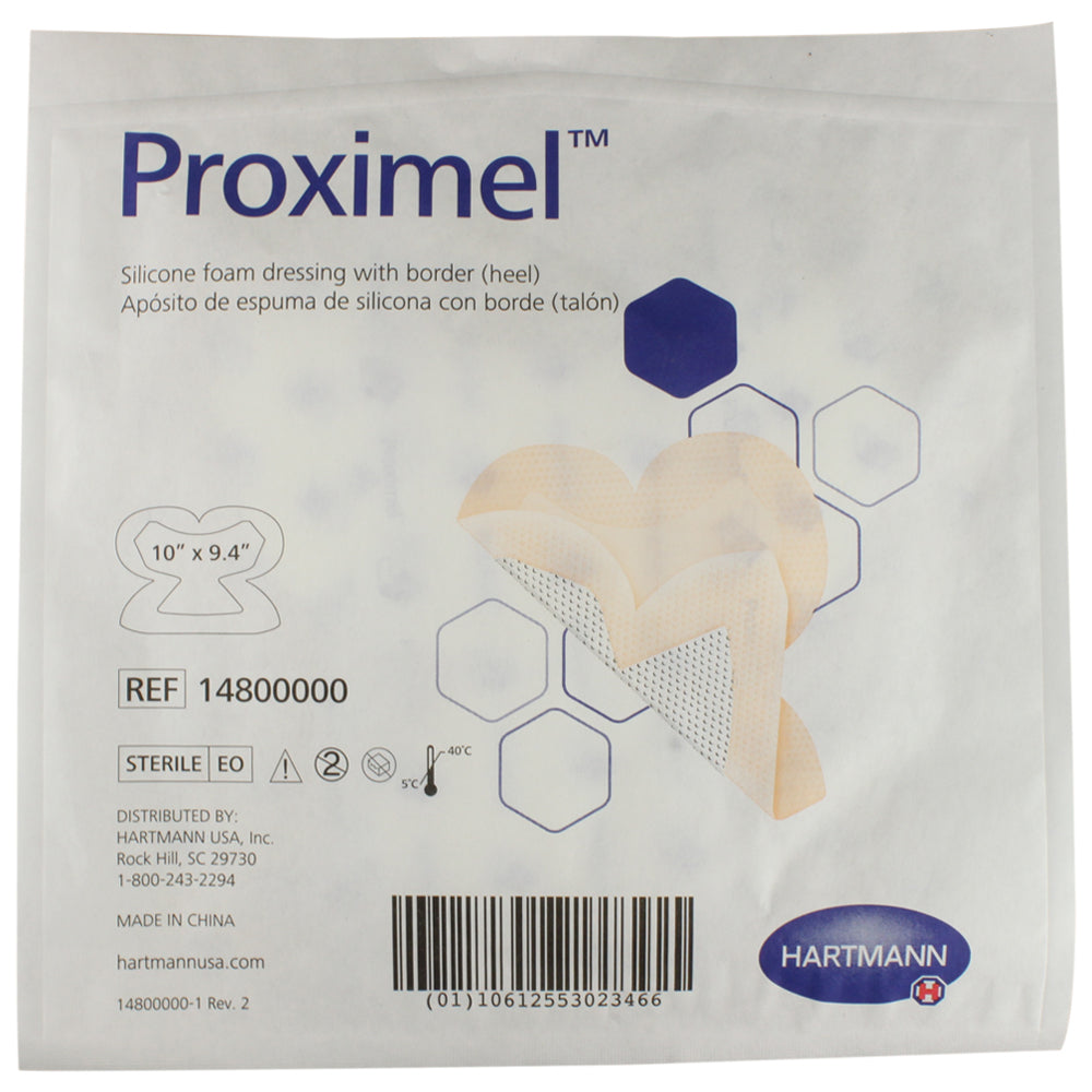 Foam Dressing with Border, Heel, 5/bx, 6bx/cs