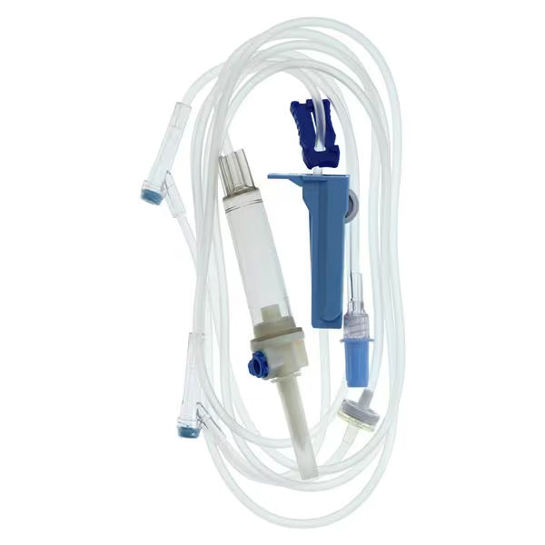 Primary IV Administration Set, 10 drop/ml, 105" Tubing, (2) Ports, Continuous Flow, Spike, 48/cs (Rx) (Continental US Only) (Product Access Restricted. Check with your sales rep to verify eligibility)