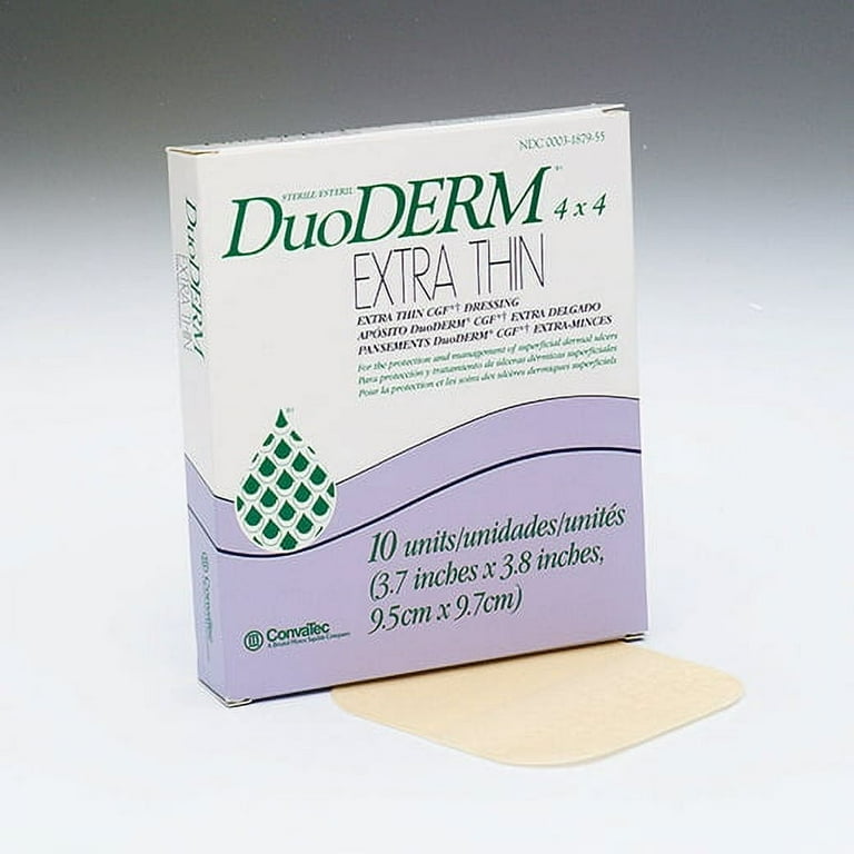 Hydrocolloid Dressing, Square, Beige, 6" x 6", 10/bx (Continental US Only)
