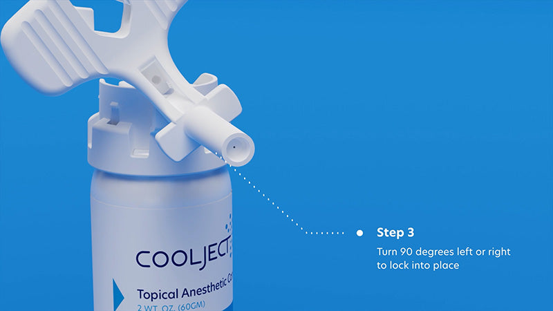 Nozzle, Standard, High-Efficiency, 1-3cc Syringe Holding, Reusable, 1/bx (US Only)