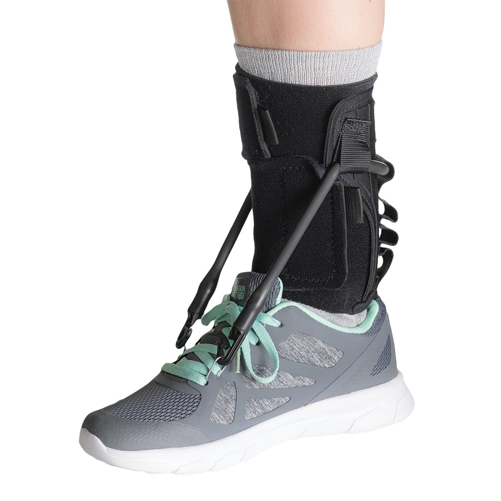FootFlexor Wrap, X-Small/Small, includes Tension Cord, Eyelet Clips and Instructions