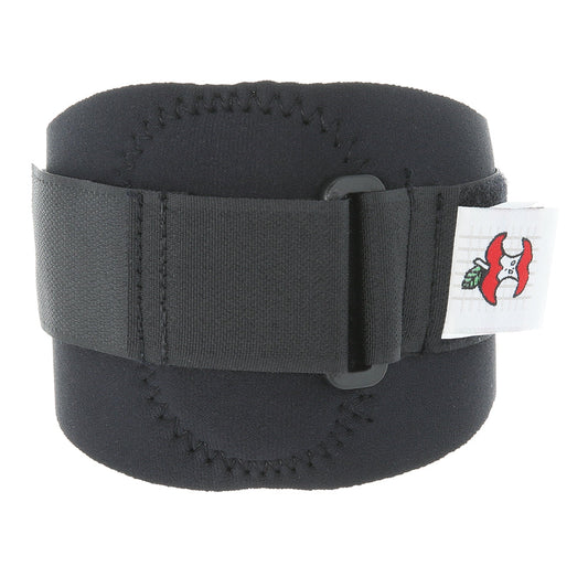 Tennis Elbow Support, Neoprene, Large, Black