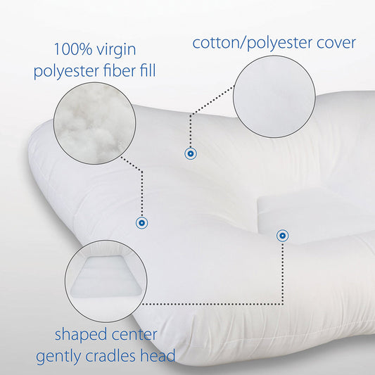 Petite Core Cervical Pillow -White (080151)