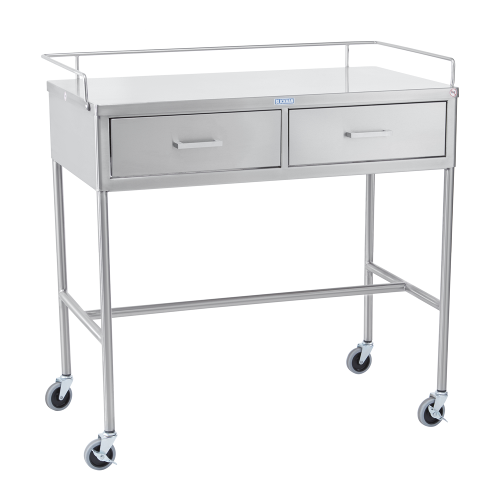 Crescent Work Table, 36"W x 34"H x 20"D, H-Brace (DROP SHIP ONLY)