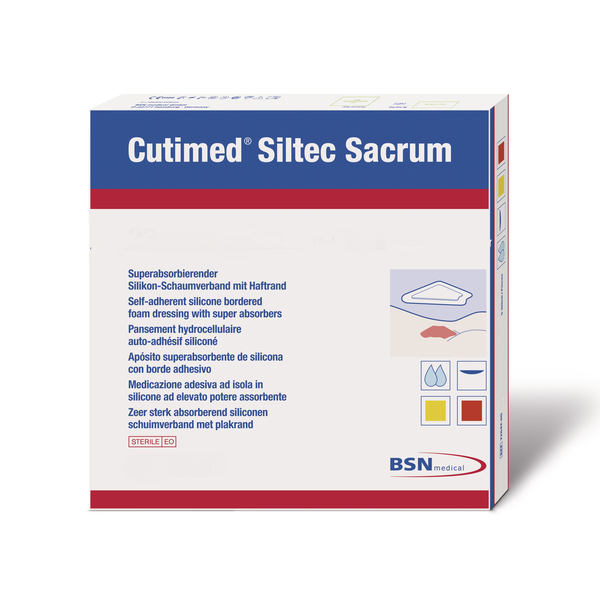 Foam Dressing, 9" x 9", Sterile, 5/bx (092565) (Continental US Only)