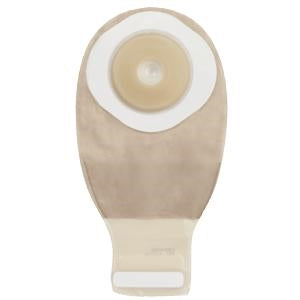 Drainable Pouch, 12", 1-Sided Comfort Panel, Pre-Cut Convex Durahesive Skin Barrier, InvisiClose Tail Closure, Filter, Transparent, 1 3/8" Stoma, 10/bx (Continental US Only)