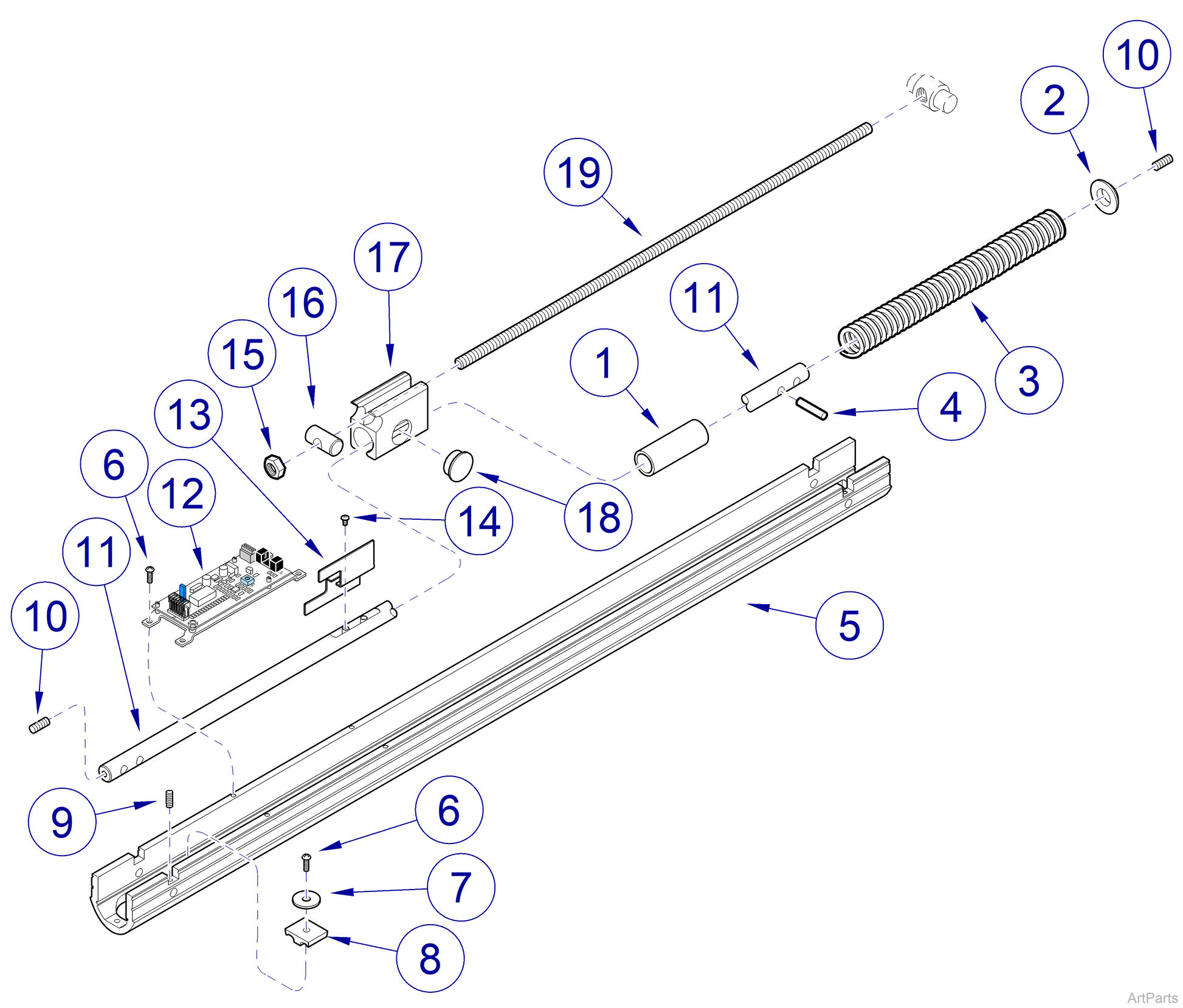 Washer, Lock, 0.0138, Ext ZN (US Only) (DROP SHIP ONLY) (Delivery Info Sheet Required)