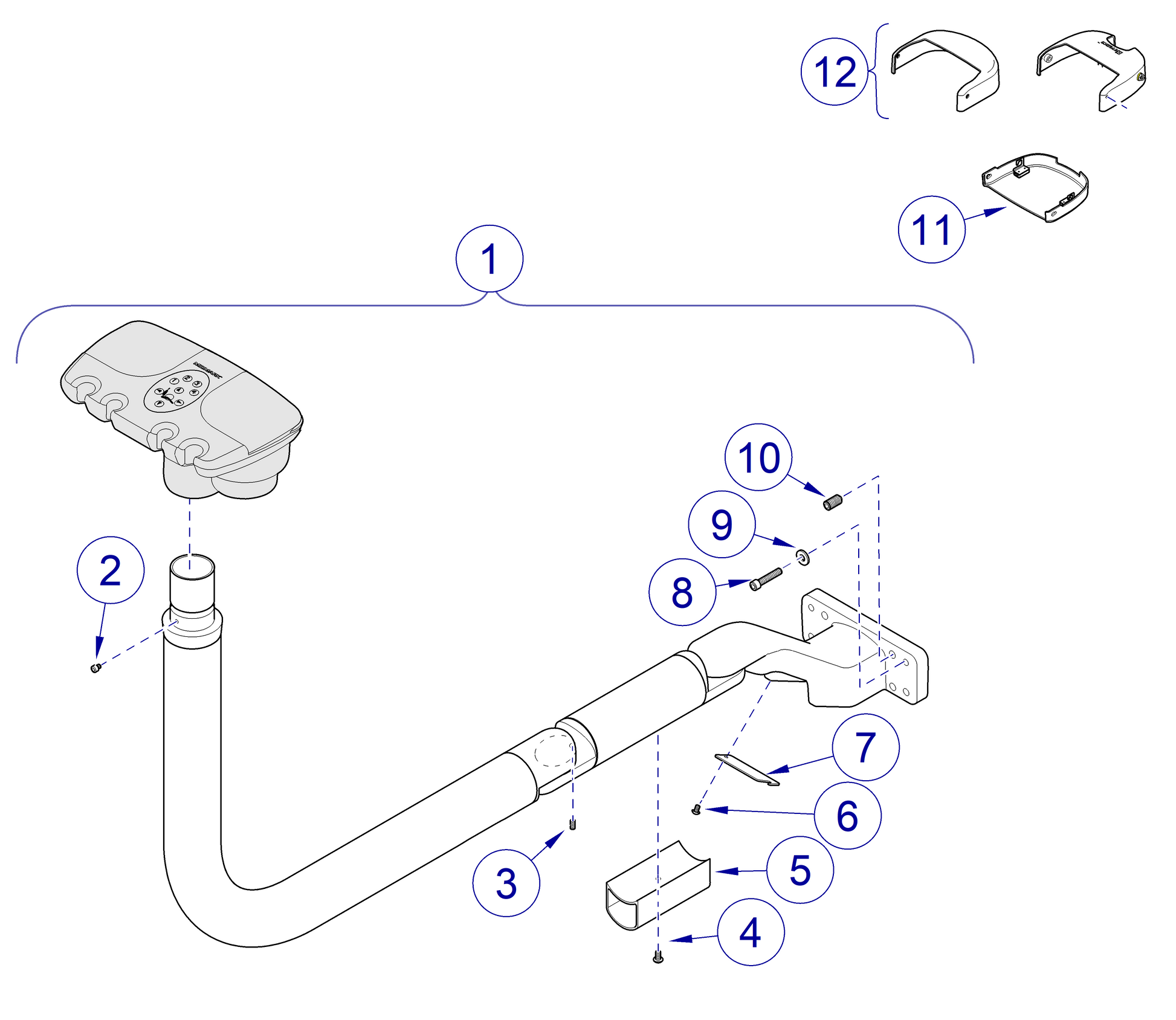 Screw, SHC, 0.250-20 x 1.250, SS (US Only) (DROP SHIP ONLY) (Delivery Info Sheet Required)