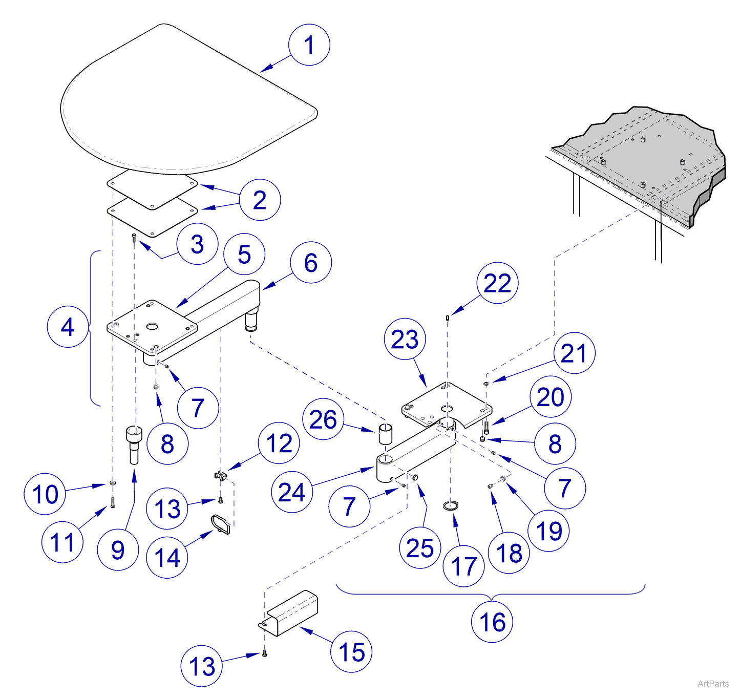Washer, Plain, 0.190, CD/ZN (US Only) (DROP SHIP ONLY) (Delivery Info Sheet Required)