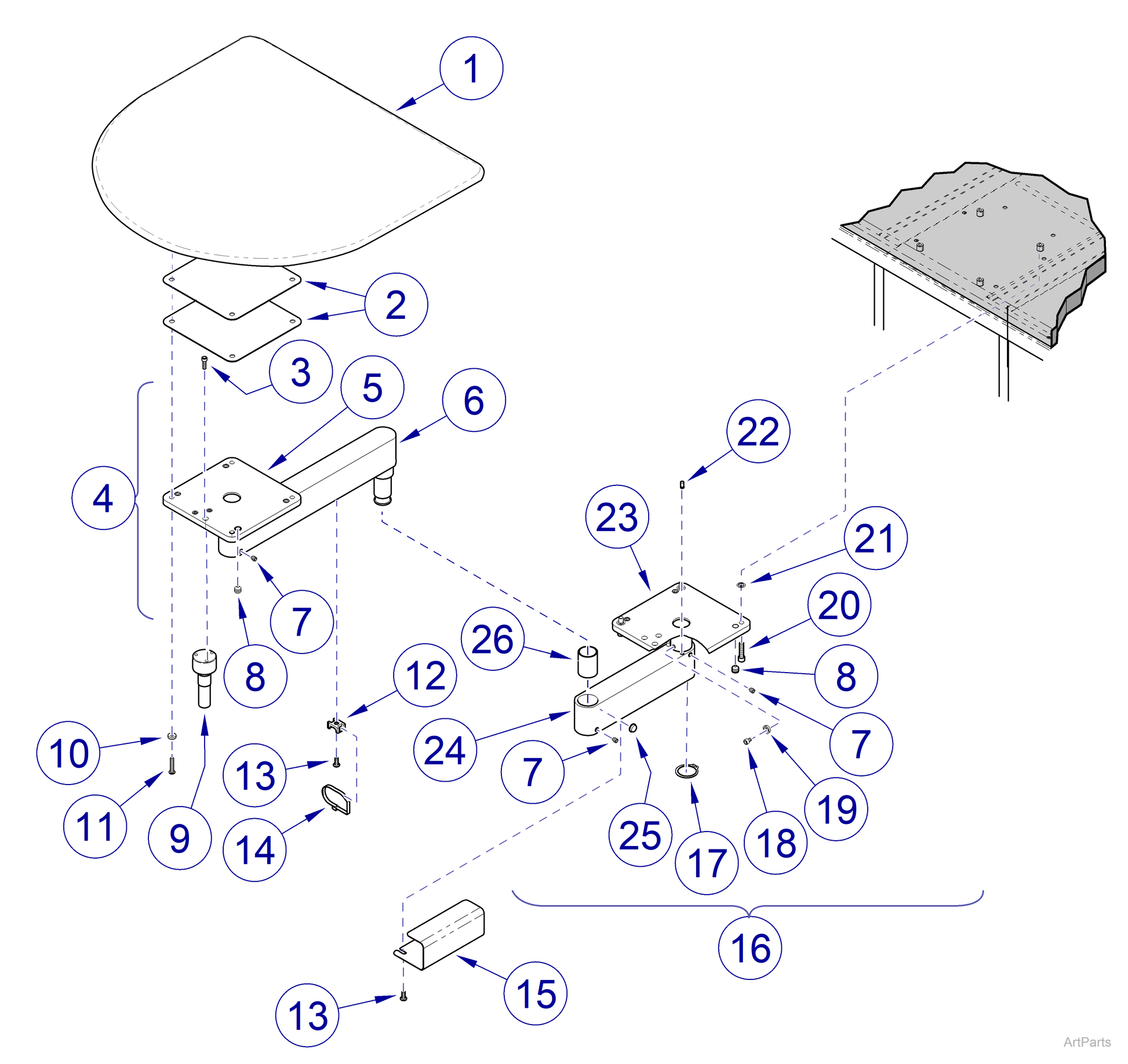 Washer, Plain, 0.190, CD/ZN (US Only) (DROP SHIP ONLY) (Delivery Info Sheet Required)