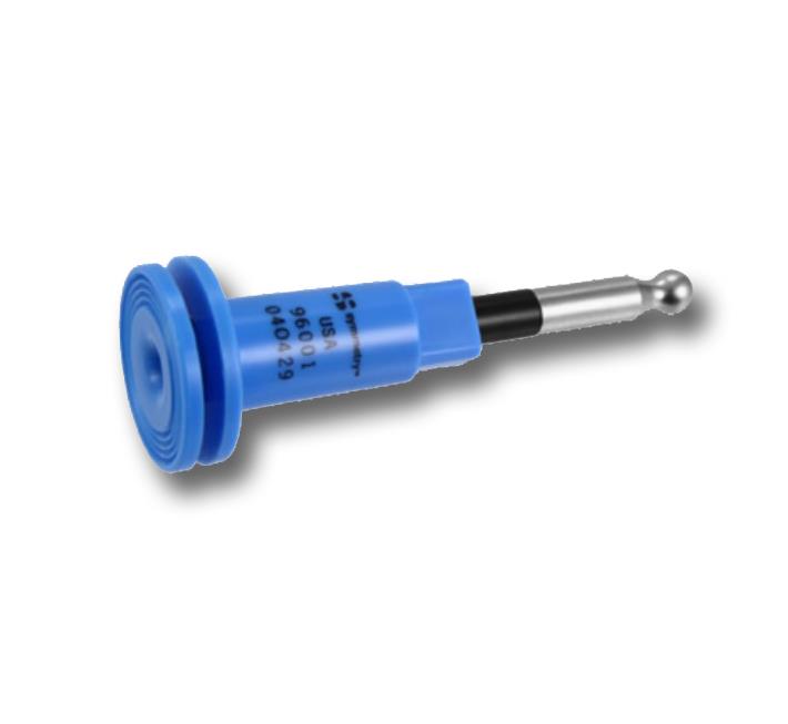 Olsen Adapter, Monopolar, ValleyLab Style Generator Plug, Accepts 1/8 in Crimped Wire, Reusable (US Only) (Not Available For Sale into Canada)