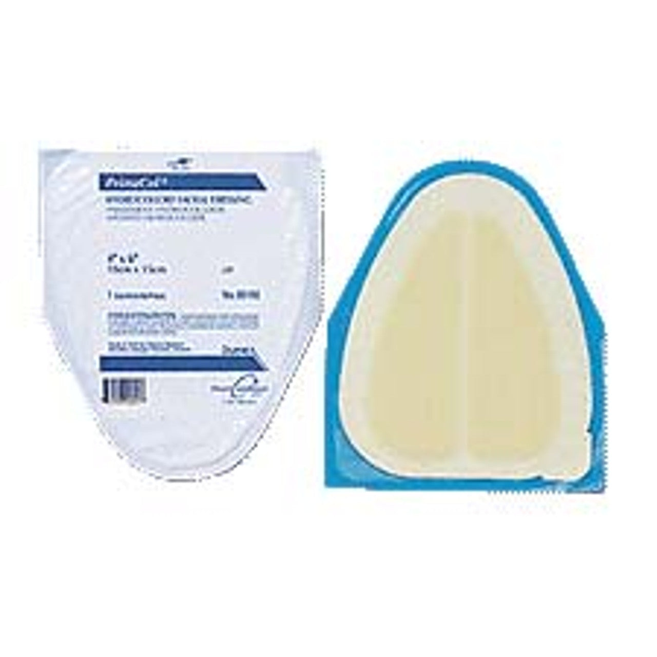 Hydrocolloid Border Dressing, Sacral Shape, Sterile, 5/bx, 16 bx/cs