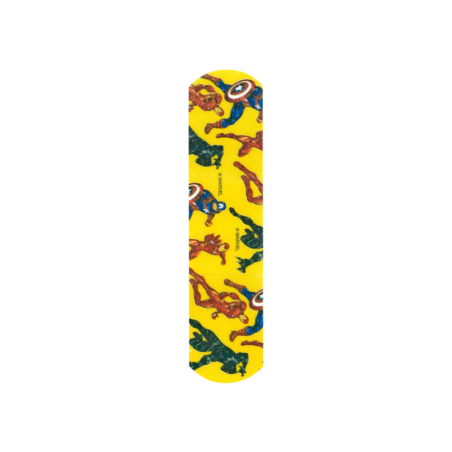 Stat Strip Adhesive Bandage, Avengers Black Panther, Captain America, Ironman, _" x 3", 100/bx, 12 bx/cs (Item is not authorized to be sold in any direct-to-consumer platform or retail space which includes, but is not limited to, Amazon, Walmart, or any other platform or store that is considered retail)