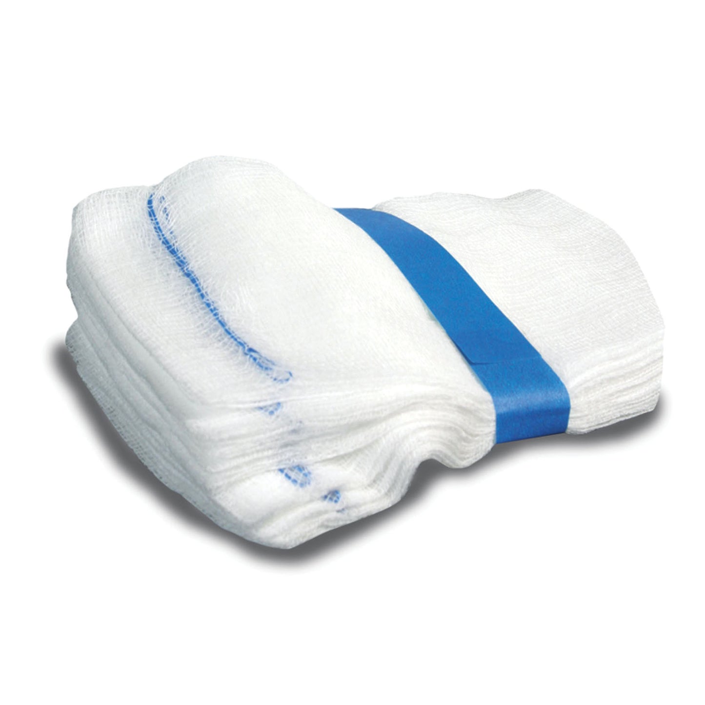 Sponge, X-Ray Detectable, 4" x 4", 16-Ply, Sterile, 10/tray, 128 trays/cs (1280/cs)